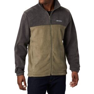 Columbia Men's Performance Fleece Jacket - Charcoal and Olive